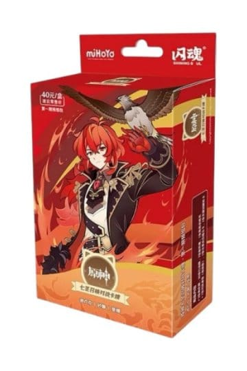 Genshin Impact Trading Card Game - Pre-Build Starter Deck 01 - Diluc - Series 1 *Chinese Version*