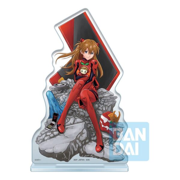 Evangelion: 3.0 + 1.0 Ichibansho Acrylic Figure Asuka Shikinami Langley (Operation Started!) 20 cm