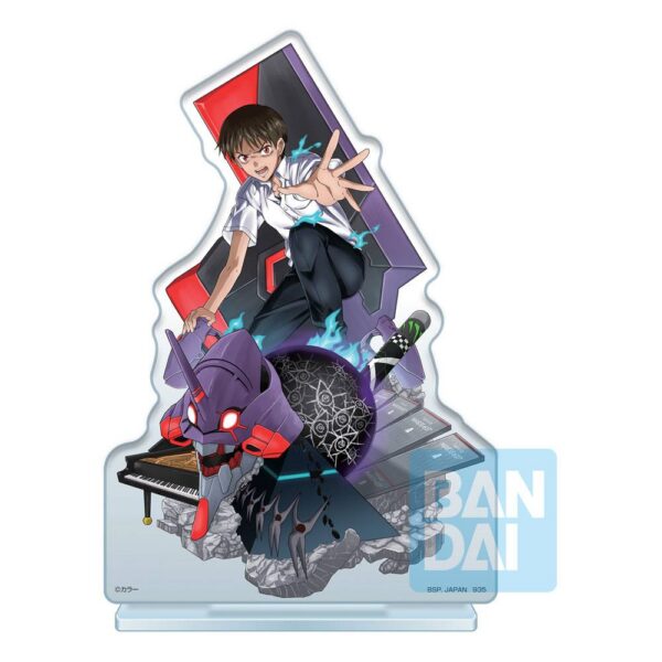 Evangelion: 3.0 + 1.0 Ichibansho Acrylic Figure Shinji Ikari (Operation Started!) 20 cm