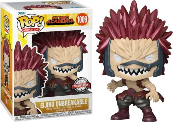 MY HERO ACADEMIA - POP Animation N° 1009 - Eijiro Kirishima Unbreakable Metallic Special Edition