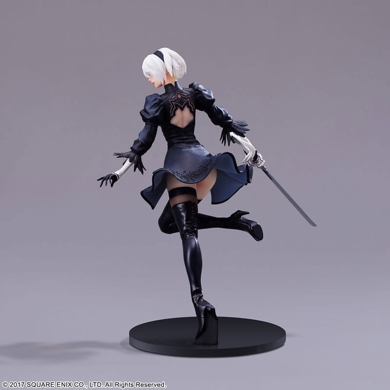 NieR:Automata FORM-ISM PVC Statue YoRHa Android 2B (YoRHa No.2 Type B) No Goggles Ver. 18 cm - Afbeelding 3