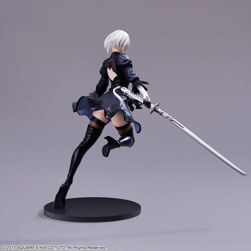 NieR:Automata FORM-ISM PVC Statue YoRHa Android 2B (YoRHa No.2 Type B) No Goggles Ver. 18 cm - Afbeelding 4