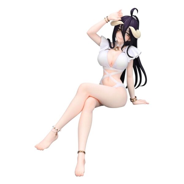 Overlord Noodle Stopper PVC Statue Albedo White Swimsuit Ver. 16 cm
