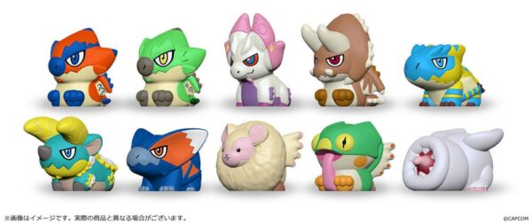 Monster Hunter Figure Builder Trading Figures 3 - 5 cm Finger Puppet Monster Hunter Vol. 1 (Blind Bag)