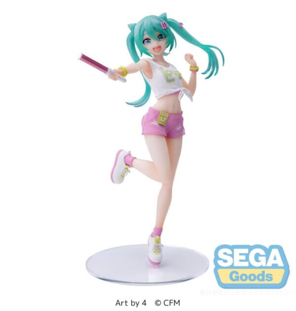 Hatsune Miku Luminasta PVC Figure Hatsune Miku Live Cheering 20 cm