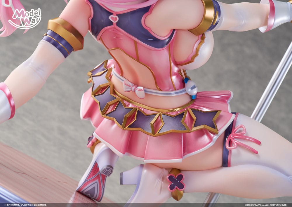 Pet angel cheerly pink PVC Statue 1/4 Momoka Sakuraba 31 cm - Afbeelding 3
