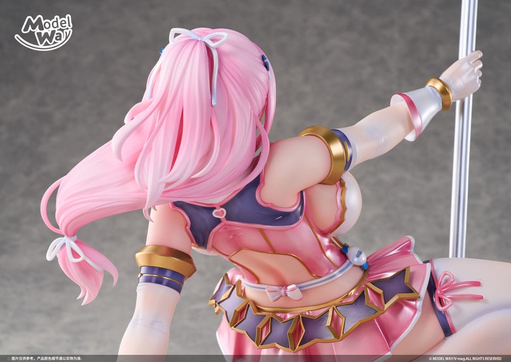 Pet angel cheerly pink PVC Statue 1/4 Momoka Sakuraba 31 cm - Afbeelding 4