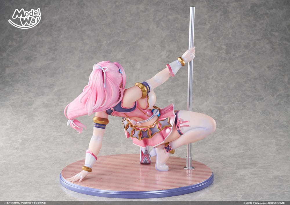 Pet angel cheerly pink PVC Statue 1/4 Momoka Sakuraba 31 cm - Afbeelding 11