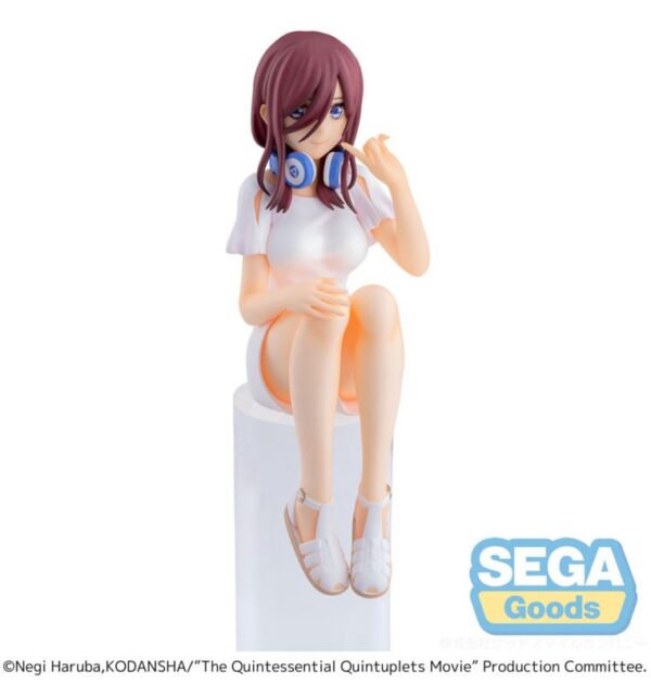 The Quintessential Quintuplets Movie PM Perching PVC Figure Miku Nakano 14 cm