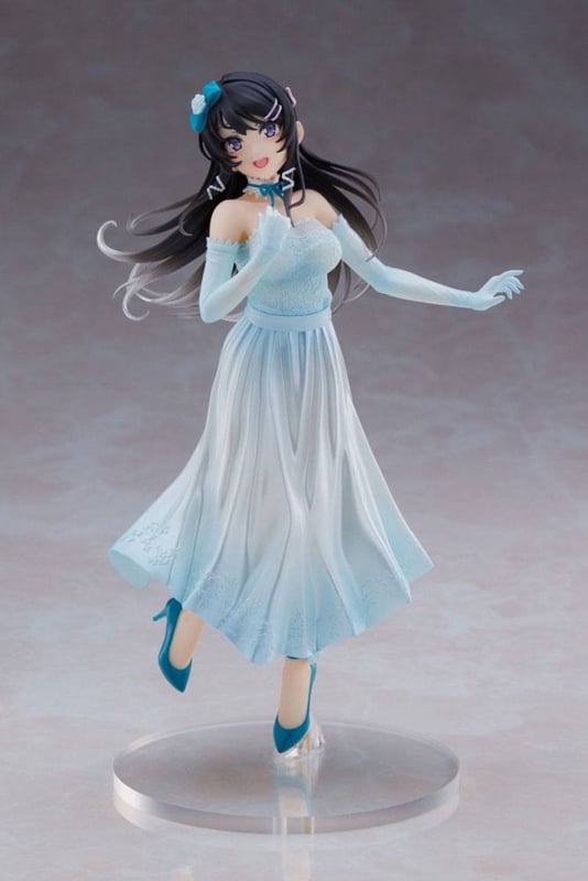 Rascal Does Not Dream of Bunny Girl Senpai Coreful PVC Figure Mai Sakurajima Party Dress Ver. 20 cm