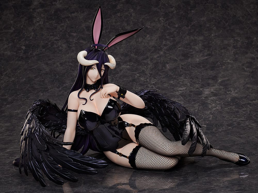 Overlord PVC Statue 1/4 Albedo: Black Bunny Ver. 44 cm - Afbeelding 2