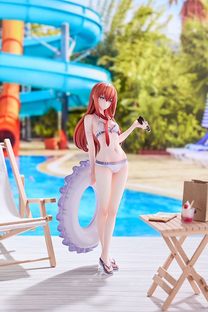 Steins Gate PVC Statue 1/7 Kurisu Makise: Swimsuit Ver. 24 cm - Afbeelding 3