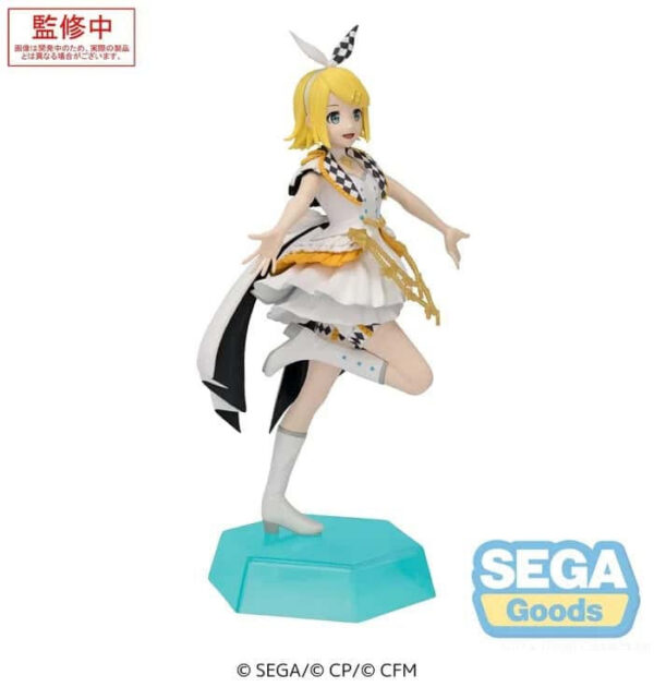 Hatsune Miku: Colorful Stage! Desktop x Decorate Collections PVC Statue Kagamine Rin Stage Sekai Ver. 15 cm