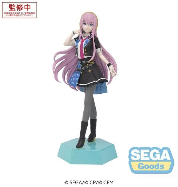 Hatsune Miku: Colorful Stage! Desktop x Decorate Collections PVC Statue Megurine Luka School Sekai Ver. 15 cm