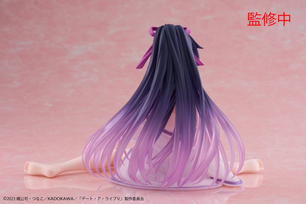 Date A Live V PVC Statue Desktop Cute Figure Tohka Yatogami Nightwear Ver. 13 cm - Afbeelding 7