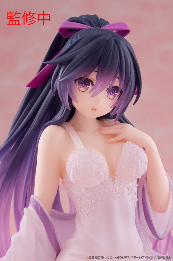 Date A Live V PVC Statue Desktop Cute Figure Tohka Yatogami Nightwear Ver. 13 cm - Afbeelding 10