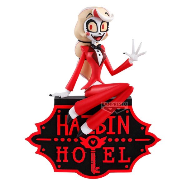 Hazbin Hotel Monitor Top Figure PVC Statue Charlie Morningstar (Ver. A) 14 cm