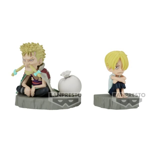 One Piece World Collectible Figure Log Stories PVC Figure Sanji & Zeff