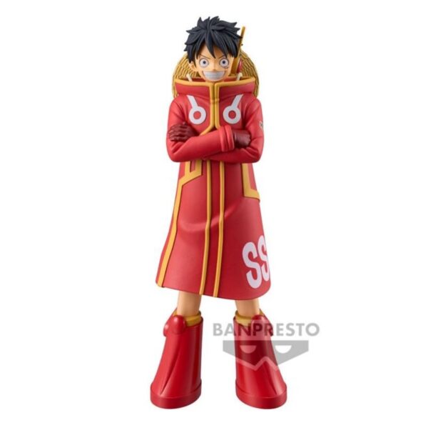 One Piece DXF The Grandline Series Egghead PVC Figure Monkey D. Luffy 16 cm