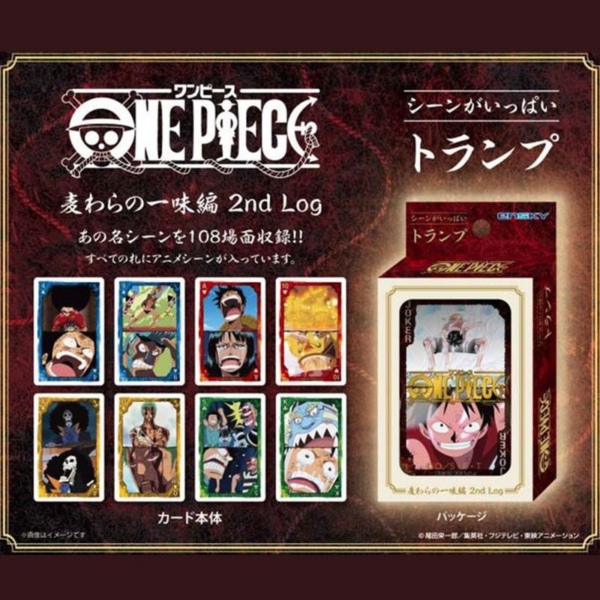 One Piece Playing Cards Straw Hat Pirates 2nd Log Edition