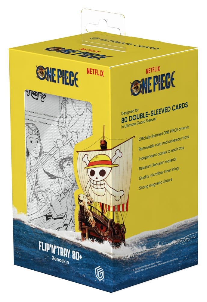 Ultimate Guard Flip'n'Tray 80+ Xenoskin NETFLIX ONE PIECE - Sketch - Afbeelding 8