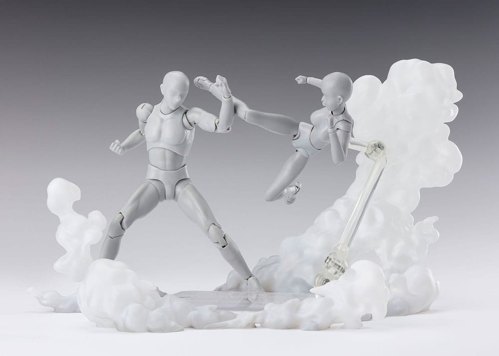 Tamashii Effect Action Figure Accessory Smoke White Version for S.H.Figuarts - Afbeelding 5