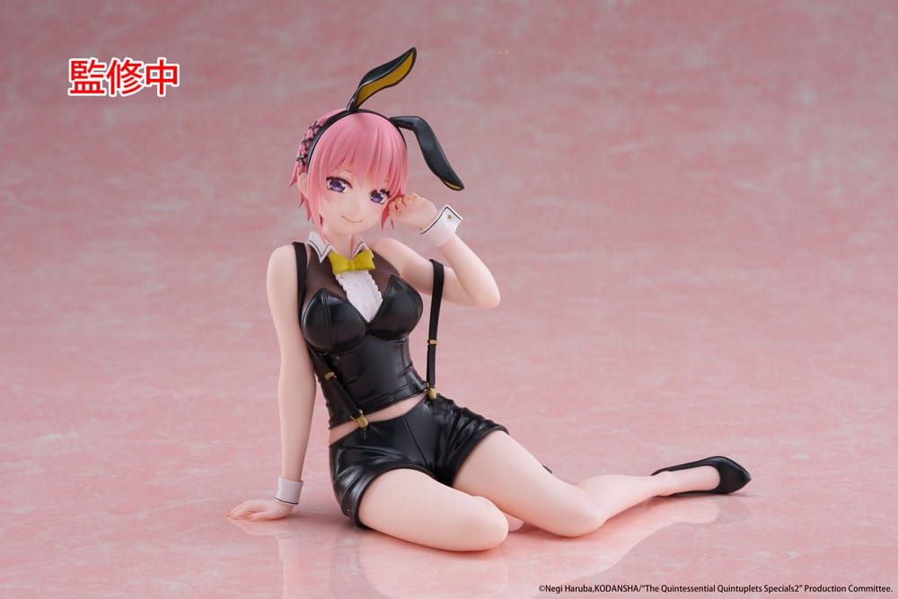 The Quintessential Quintuplets 3 Desktop Cute PVC Figure Ichika Nakano Bunny Ver. 13 cm