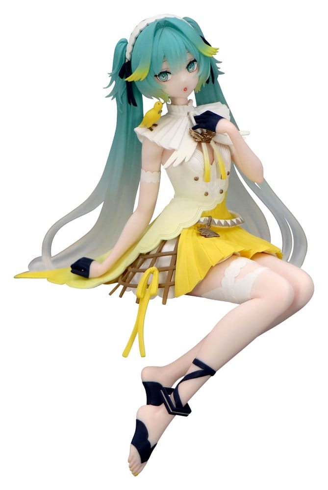 Hatsune Miku Noodle Stopper PVC Statue Canary Bird heo exclusive 14 cm