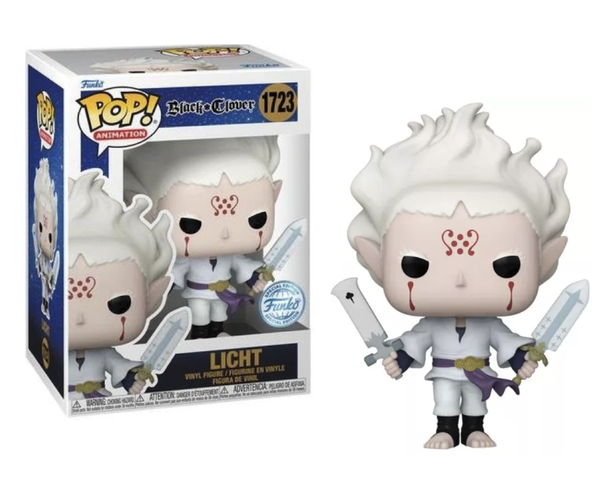BLACK CLOVER - POP Animation N° 1723 - Licht with swords