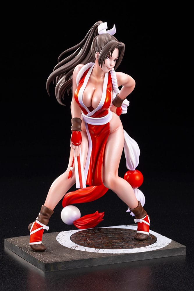 The King of Fighters '98 Bishoujo PVC Statue 1/7 SNK Mai Shiranui Ex 21 cm - Afbeelding 7