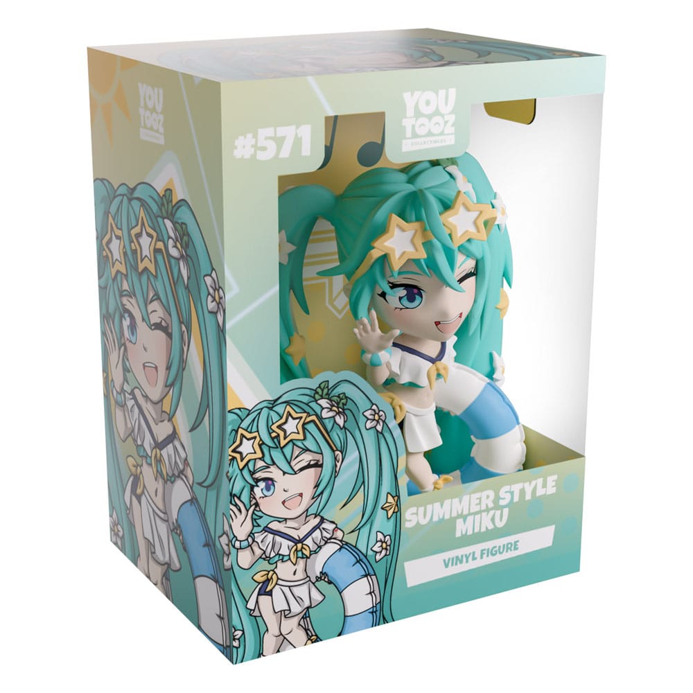Hatsune Miku Vinyl Figure Summer Style Miku 12 cm - Afbeelding 5