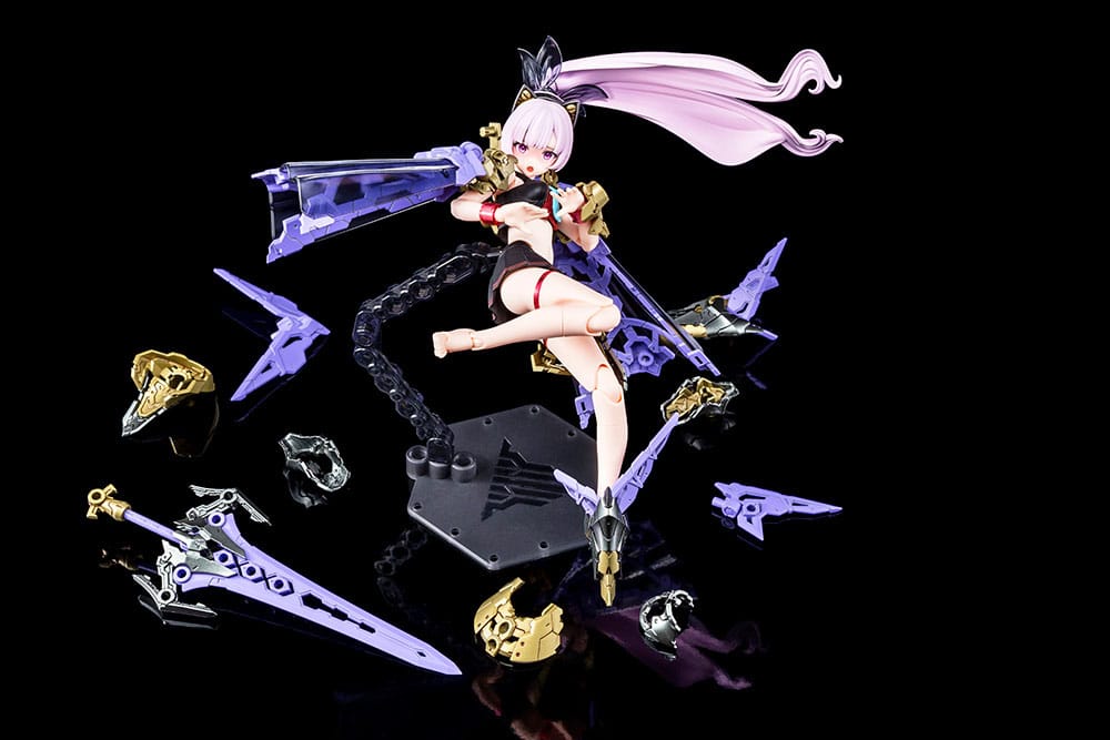 Megami Device Plastic Model Kit 1/1 Buster Doll Paladin Darkness Claw 17 cm - Afbeelding 8