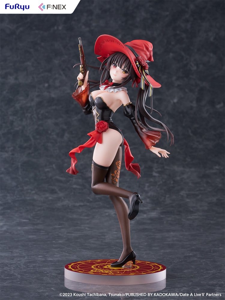 Date A Live V F:Nex PVC Figure 1/7 Kurumi Tokisaki Witch Style ver. 25 cm - Afbeelding 2