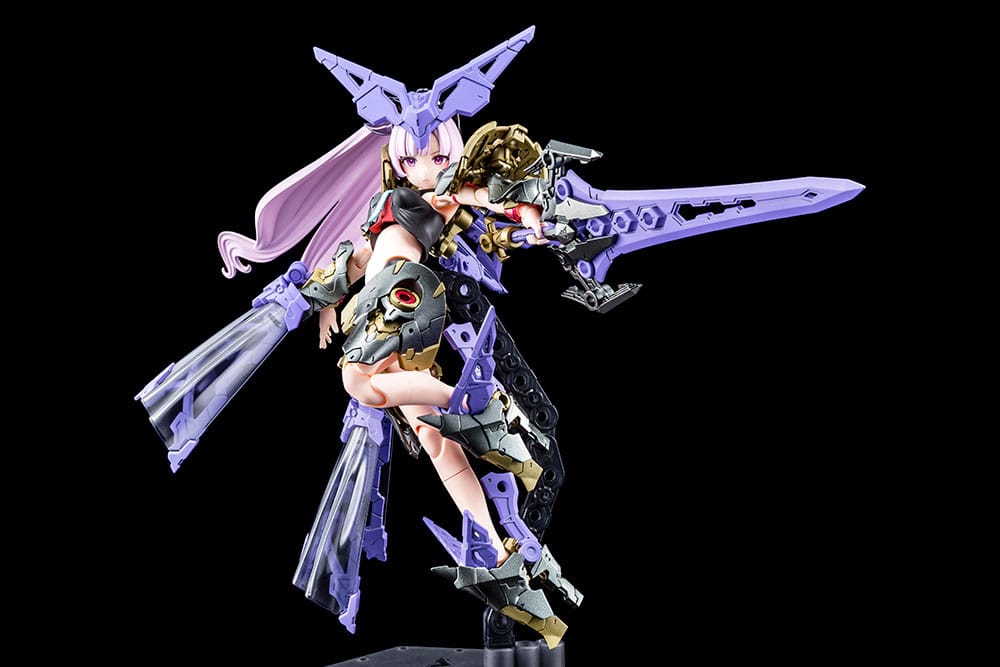 Megami Device Plastic Model Kit 1/1 Buster Doll Paladin Darkness Claw 17 cm - Afbeelding 5
