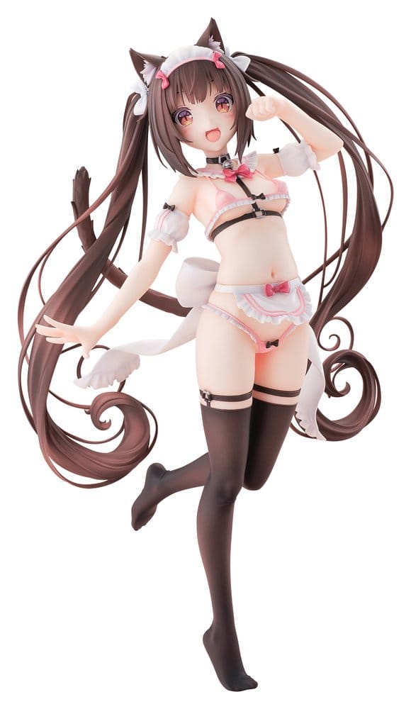 Nekopara PVC Figure 1/5.5 Chocola Micro Bikini Maid -STD Edition- 30 cm
