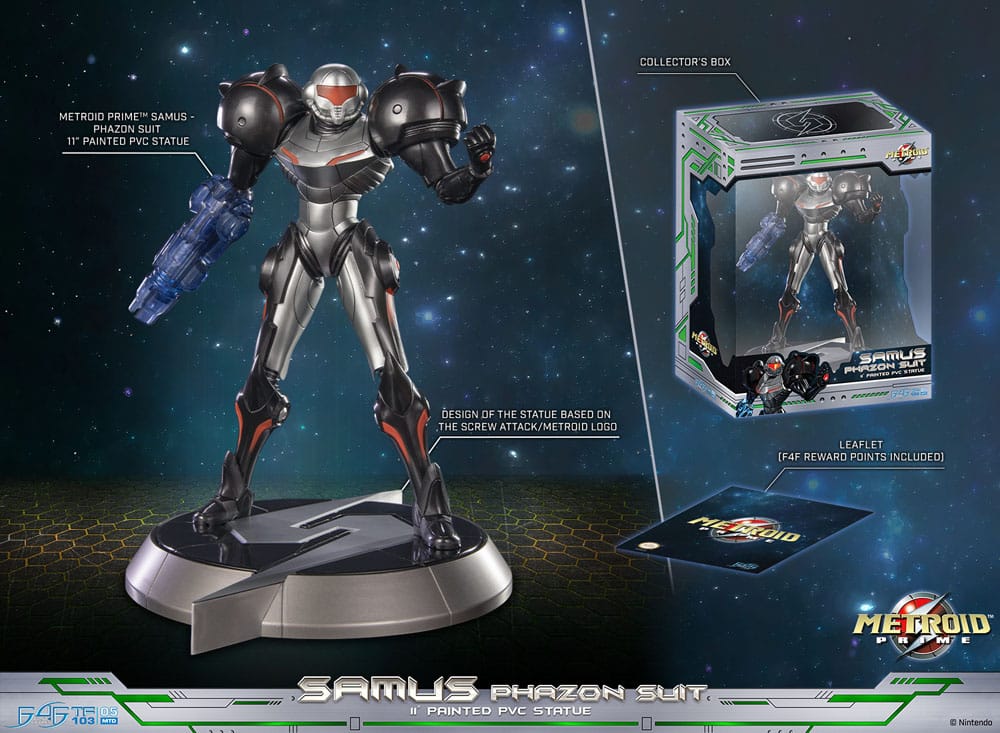 Metroid Prime PVC Statue Samus Phazon Suit Standard Edition 28 cm - Afbeelding 2