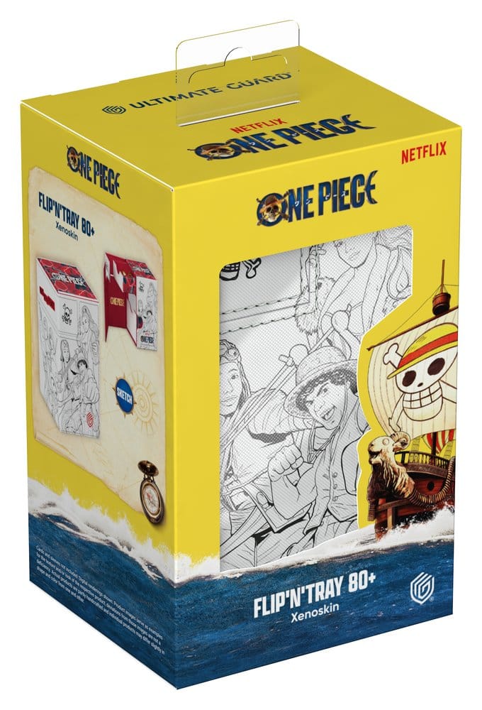 Ultimate Guard Flip'n'Tray 80+ Xenoskin NETFLIX ONE PIECE - Sketch - Afbeelding 7