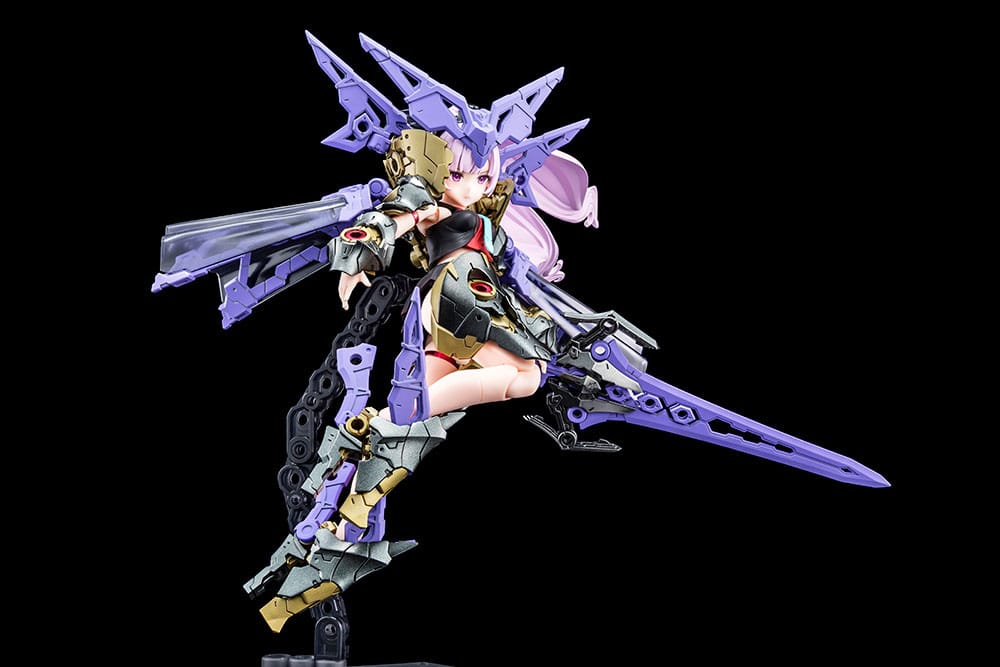 Megami Device Plastic Model Kit 1/1 Buster Doll Paladin Darkness Claw 17 cm - Afbeelding 2