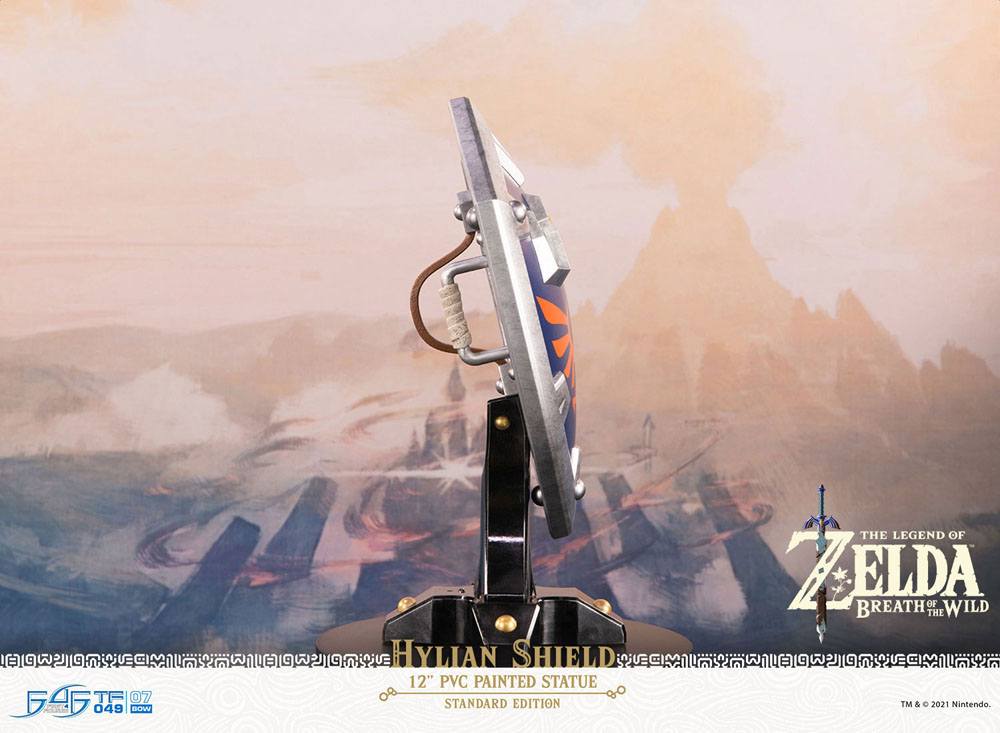 The Legend of Zelda Breath of the Wild PVC Statue Hylian Shield Standard Edition 29 cm - Afbeelding 3