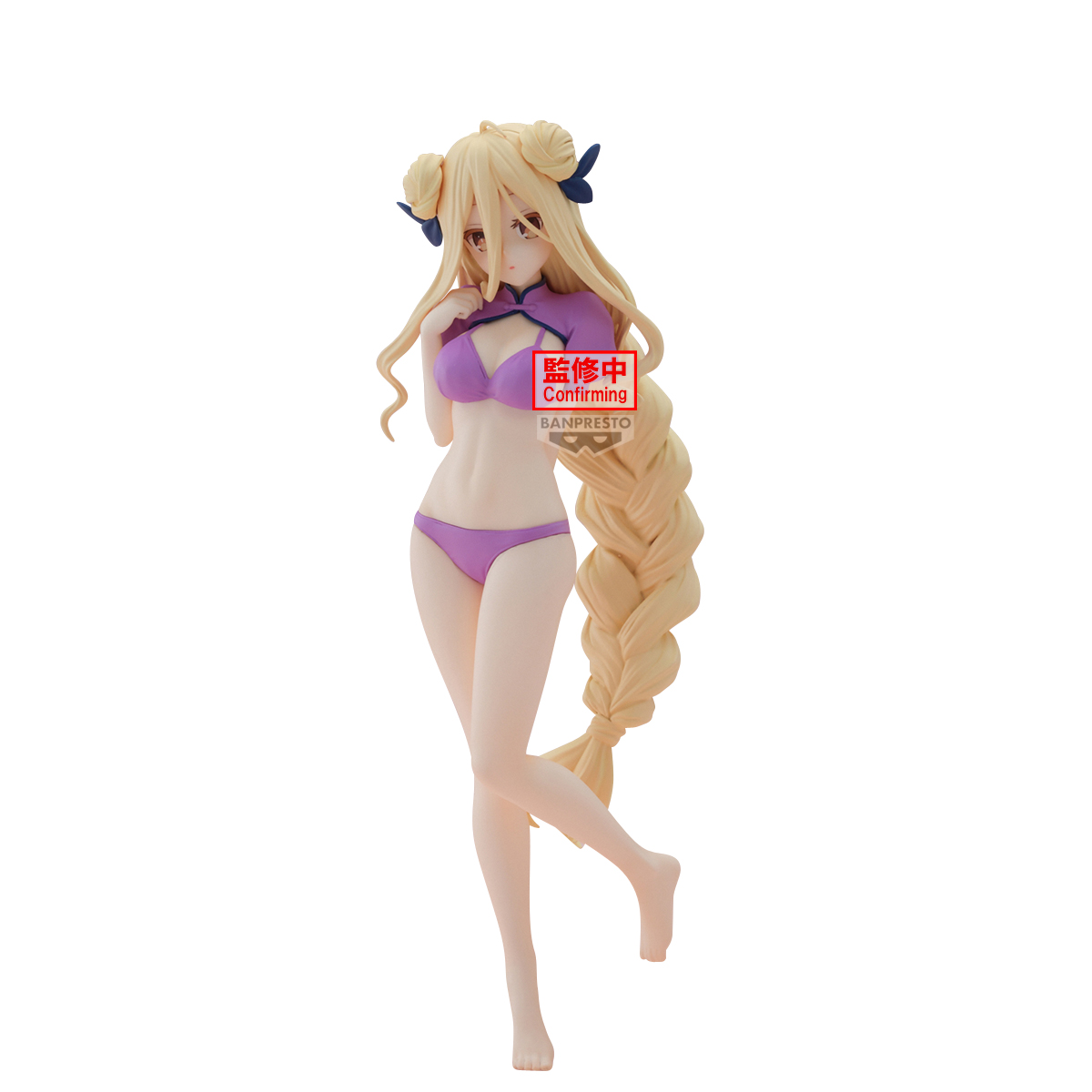 Date A Live Glitter & Glamours PVC Figure Mukuro Hoshimiya China Swimsuit ver. 22 cm