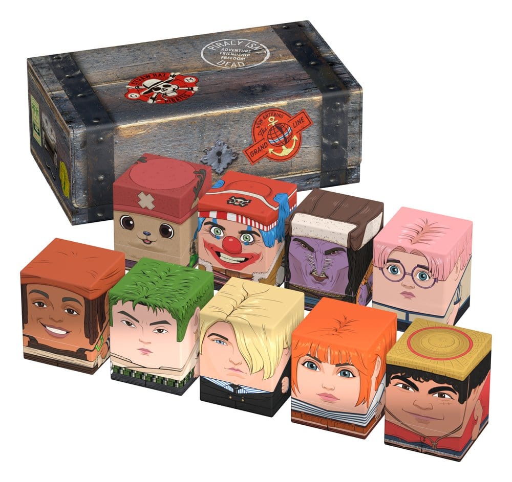 Squaroes Collectors Case 800 ONE PIECE - Wooden Chest - Afbeelding 8