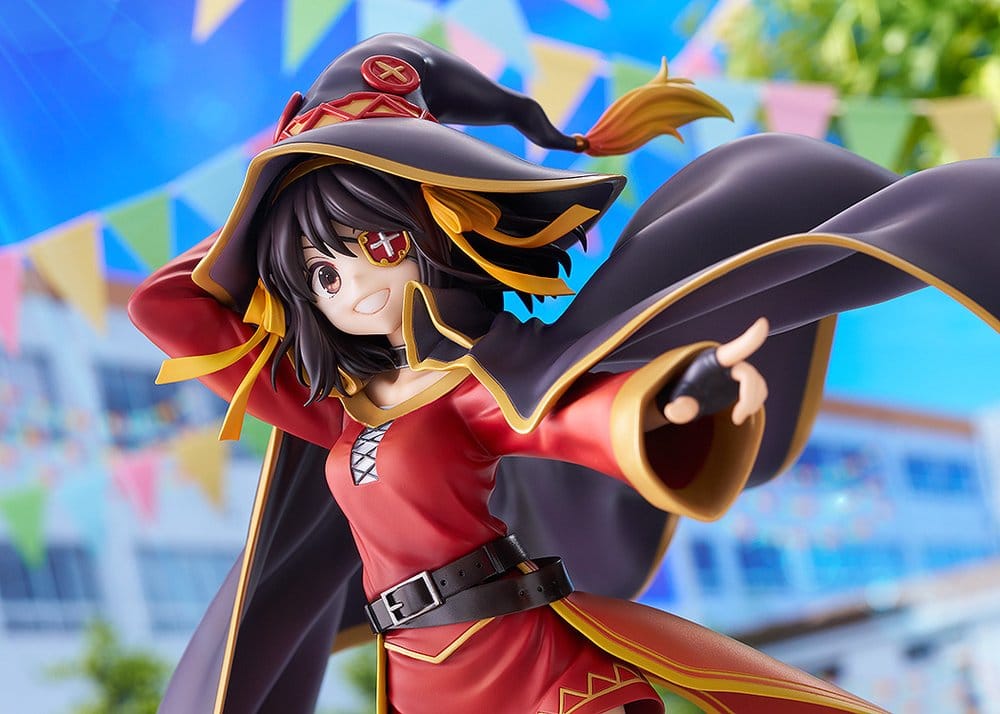 Konosuba x Haruhi Suzumiya PVC Figure 1/7 Haruhi Suzumiya Megumin Collaboration Ver. Illustration by Noizi Ito 25 cm - Afbeelding 17