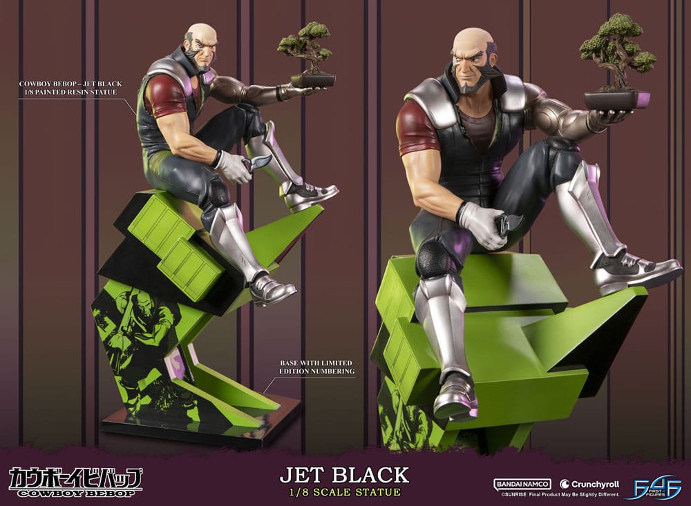 Cowboy Bebop Statue 1/8 Jet Black 30 cm - Afbeelding 2