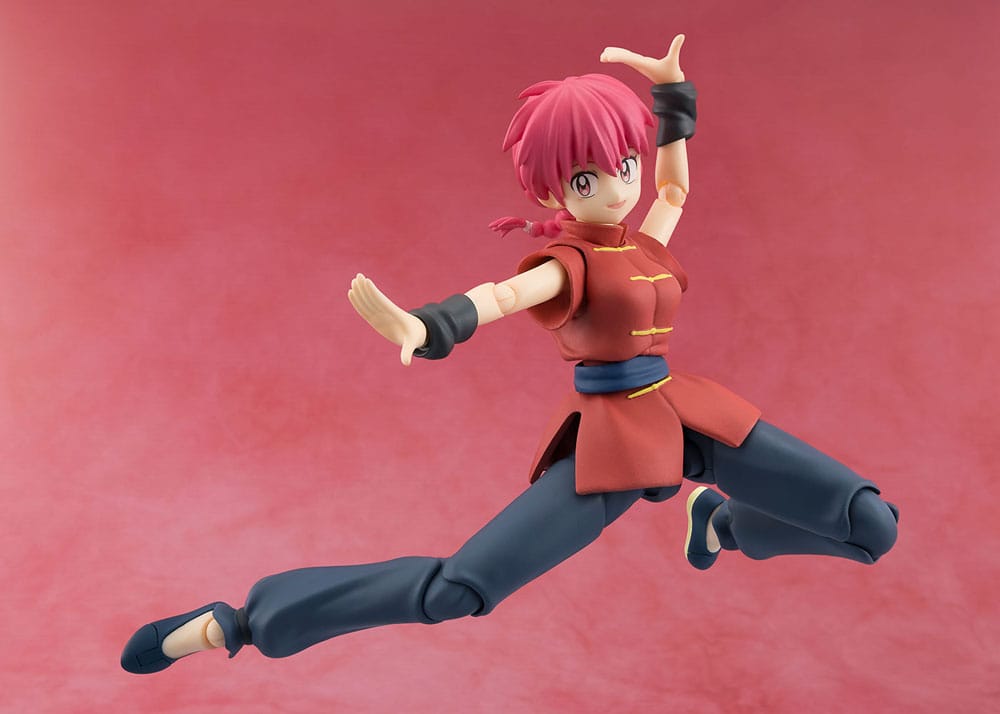 Ranma 1/2 S.H. Figuarts Action Figure Ranma 12 cm - Afbeelding 3