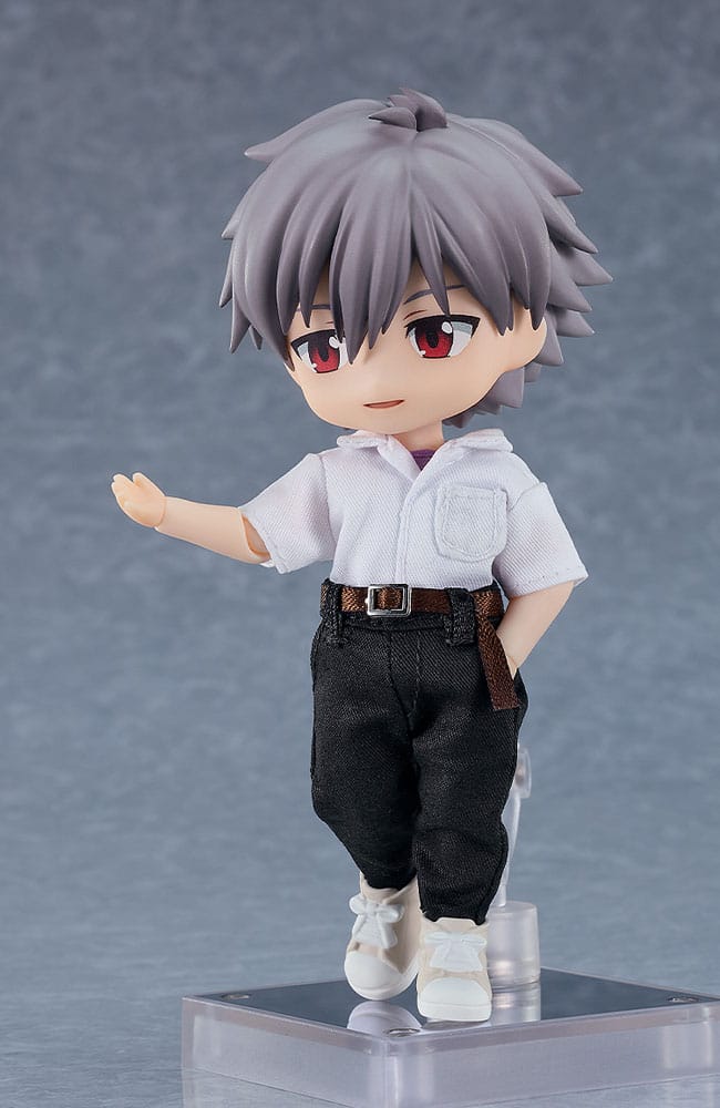 Rebuild of Evangelion Nendoroid Doll Action Figure Kaworu Nagisa 14 cm - Afbeelding 3