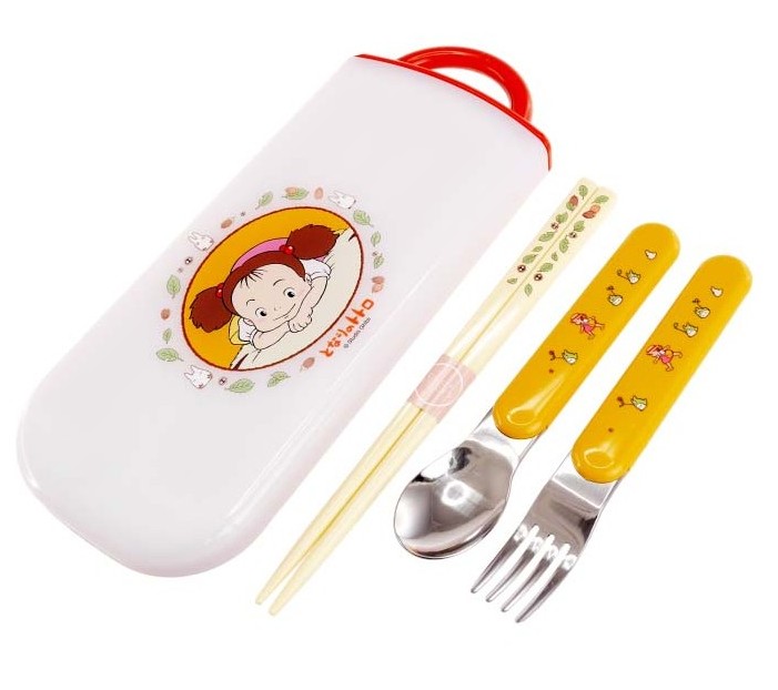 My Neighbor Totoro Chopsticks & Spoon & Fork Set Mei