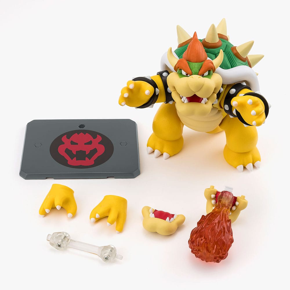Super Mario S.H. Figuarts Action Figure Bowser 13 cm - Afbeelding 4