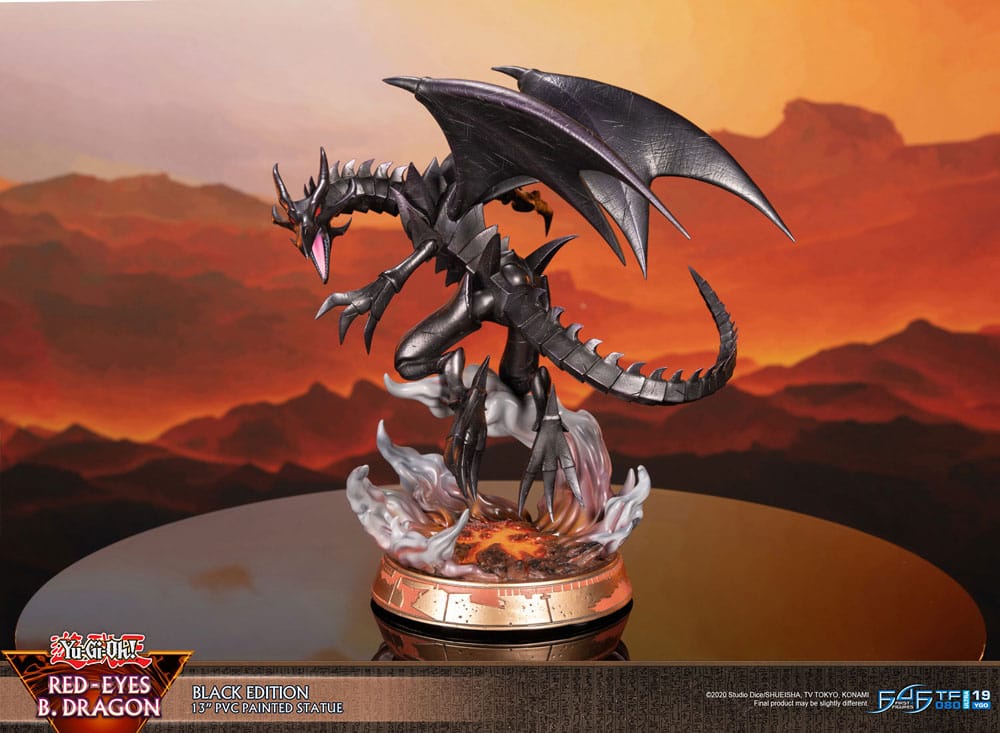 Yu-Gi-Oh! PVC Statue Red-Eyes B. Dragon Black Colour 33 cm - Afbeelding 21