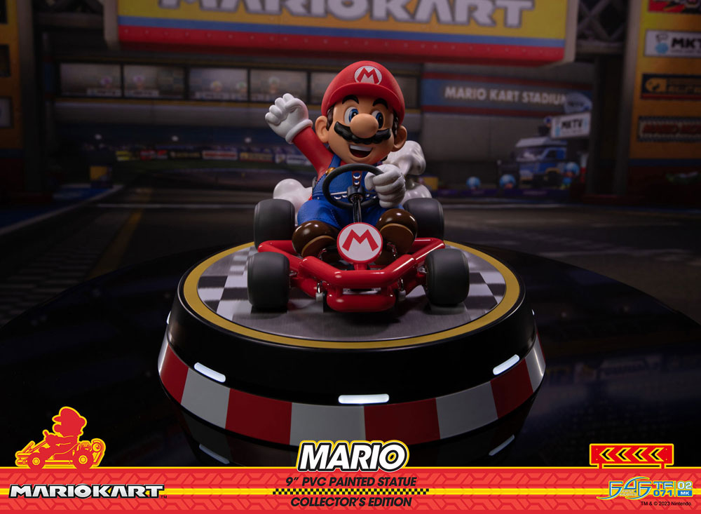 Mario Kart PVC Statue Mario Collector's Edition 22 cm - Afbeelding 24