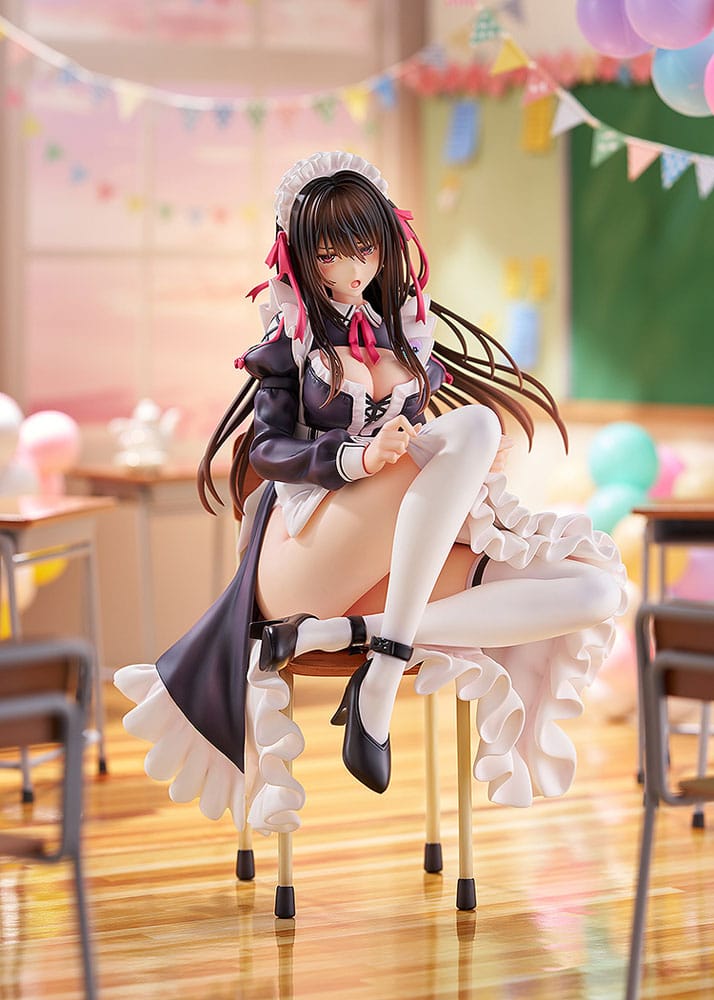 Hanikami Kanojo PVC Statue 1/6 Maid Maison Kasane Minazumi Illustration by Piromizu 21 cm - Afbeelding 6